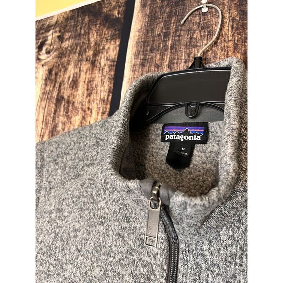 Patagonia Better Sweater Vest Stonewash Gray Men’s Medium - Picture 3 of 6